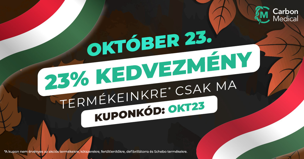 Október 23. - 23% AKCIÓ