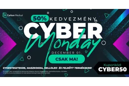 CYBER MONDAY - 50% AKCIÓ csak MA! 12.01.