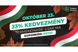 Október 23. - 23% kedvezmény CSAK MA!