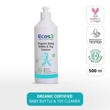 Ecos3 organikus cumisüveg-és játéktisztító folyadék
