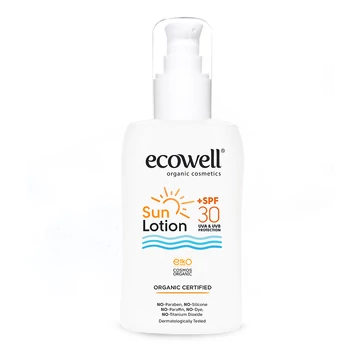 Ecowell organikus SPF30 fényvédő testre