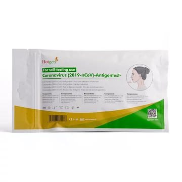 Hotgen COVID-19 Koronavírus Antigén gyorsteszt otthoni felhasználásra (1db/csomag)