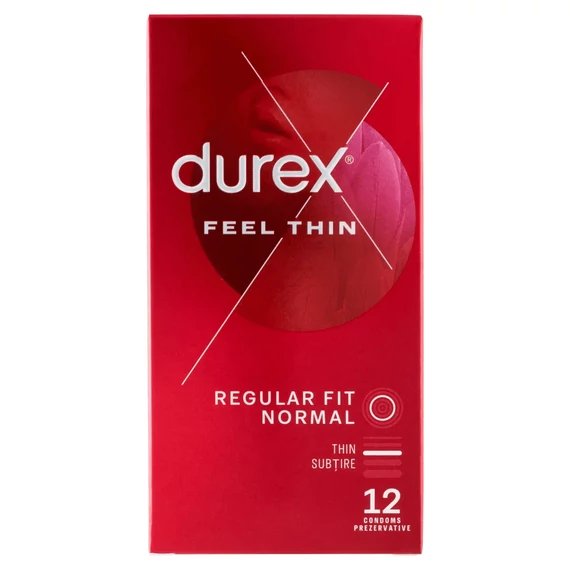 Durex Feel Thin óvszer 12 db