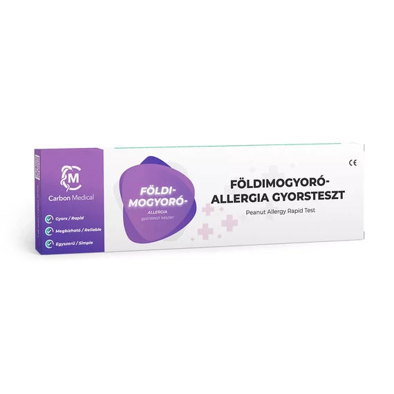 Földimogyoró-allergia gyorsteszt - Carbon Medical