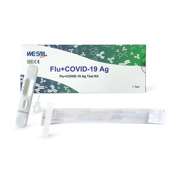 Influenza + Koronavírus COVID-19 antigén gyorsteszt Carbon Medical