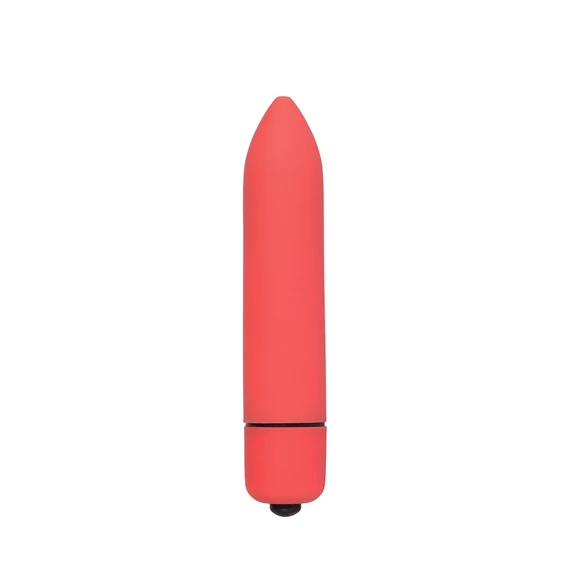 Mini töltényvibrátor piros színben
