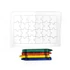 Kép 1/3 - Rajzolható puzzle zsírkrétával