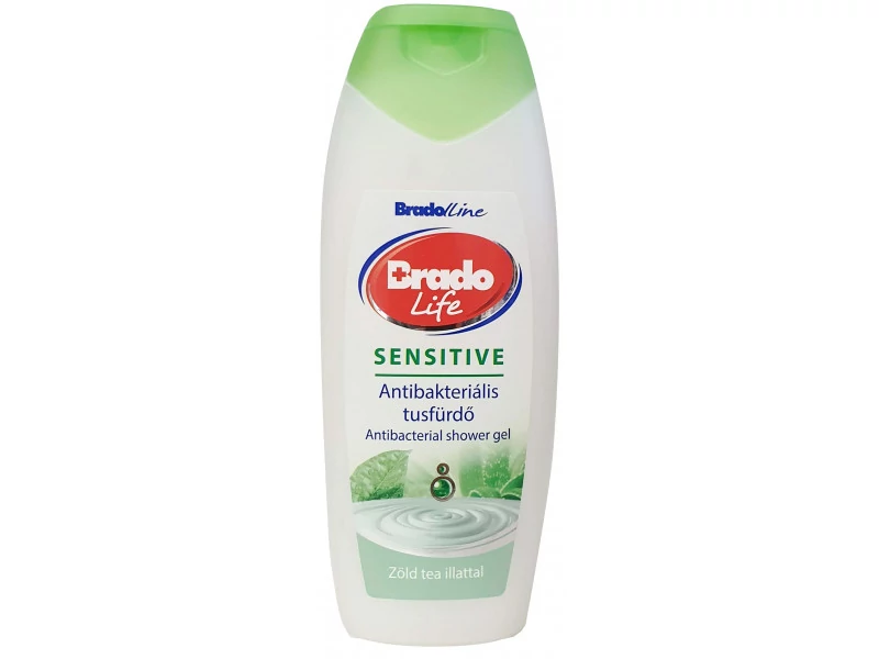 Bradolife antibakteriális tusfürdő - Sensitive - 400ml