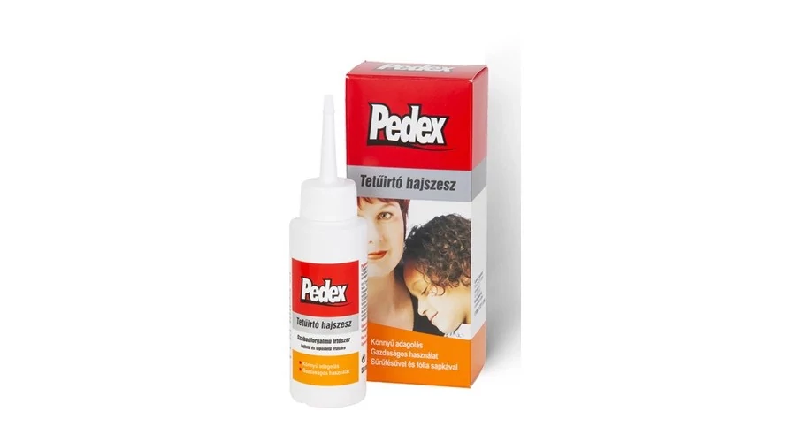 Pedex plusz tetűirtó hajszesz készlet tetűfésűvel és fóliasapkával - 50ml